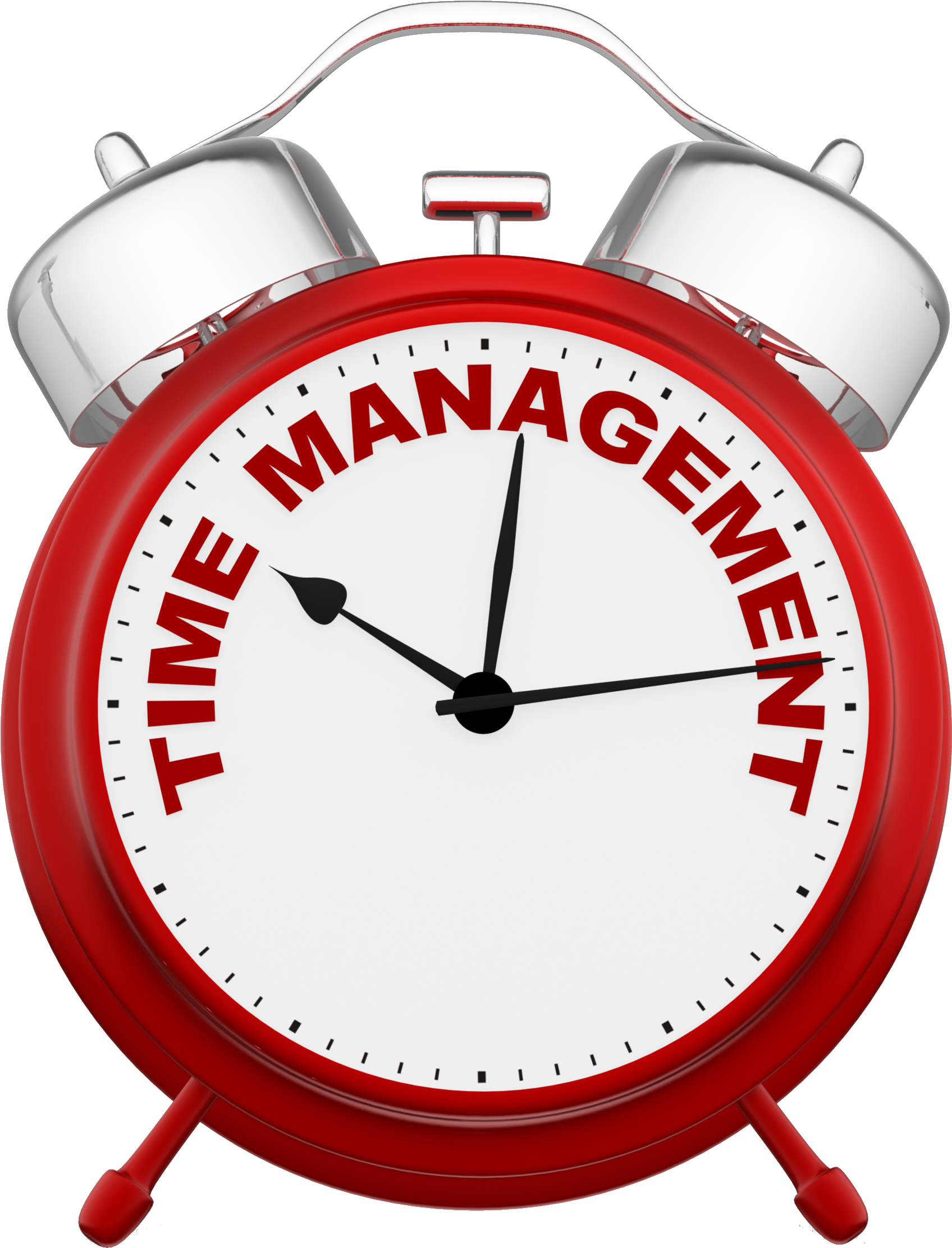 Clock Time Management Clipart (1696x2222), Png Download