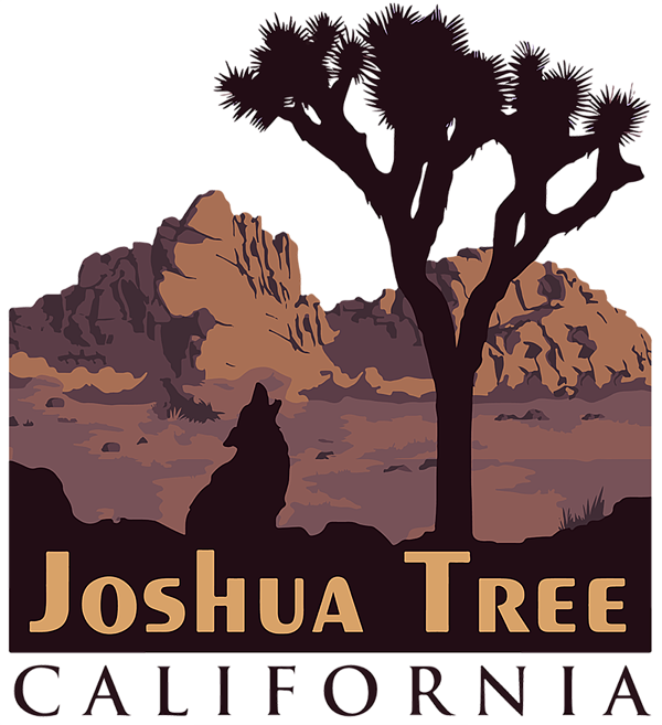 Bleed Area May Not Be Visible - Joshua Tree National Park Vintage Clipart (600x657), Png Download