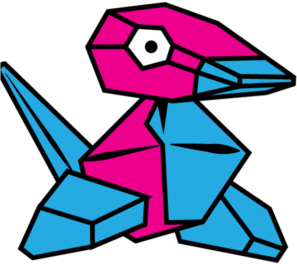 Porygon Pokemon Clipart (600x600), Png Download
