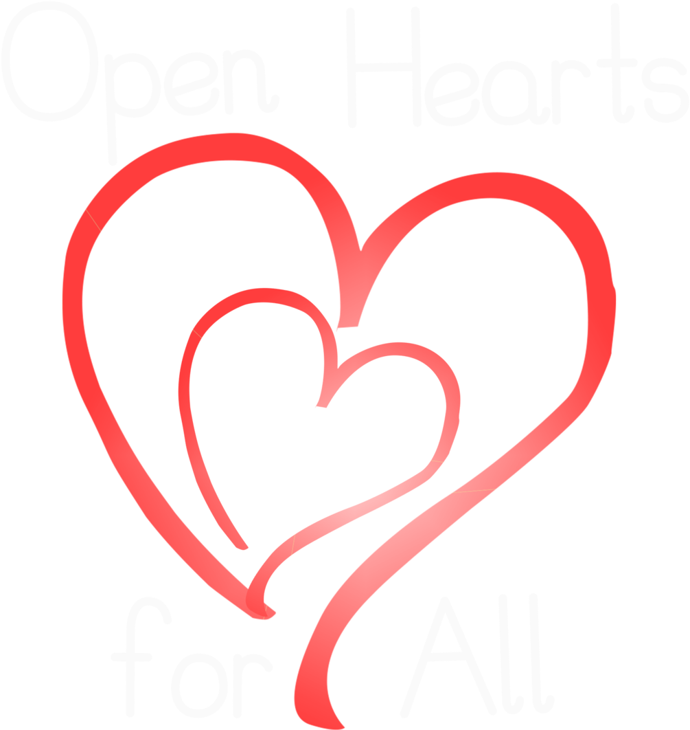 Heart Clip Open - Heart - Png Download - Large Size Png Image - PikPng