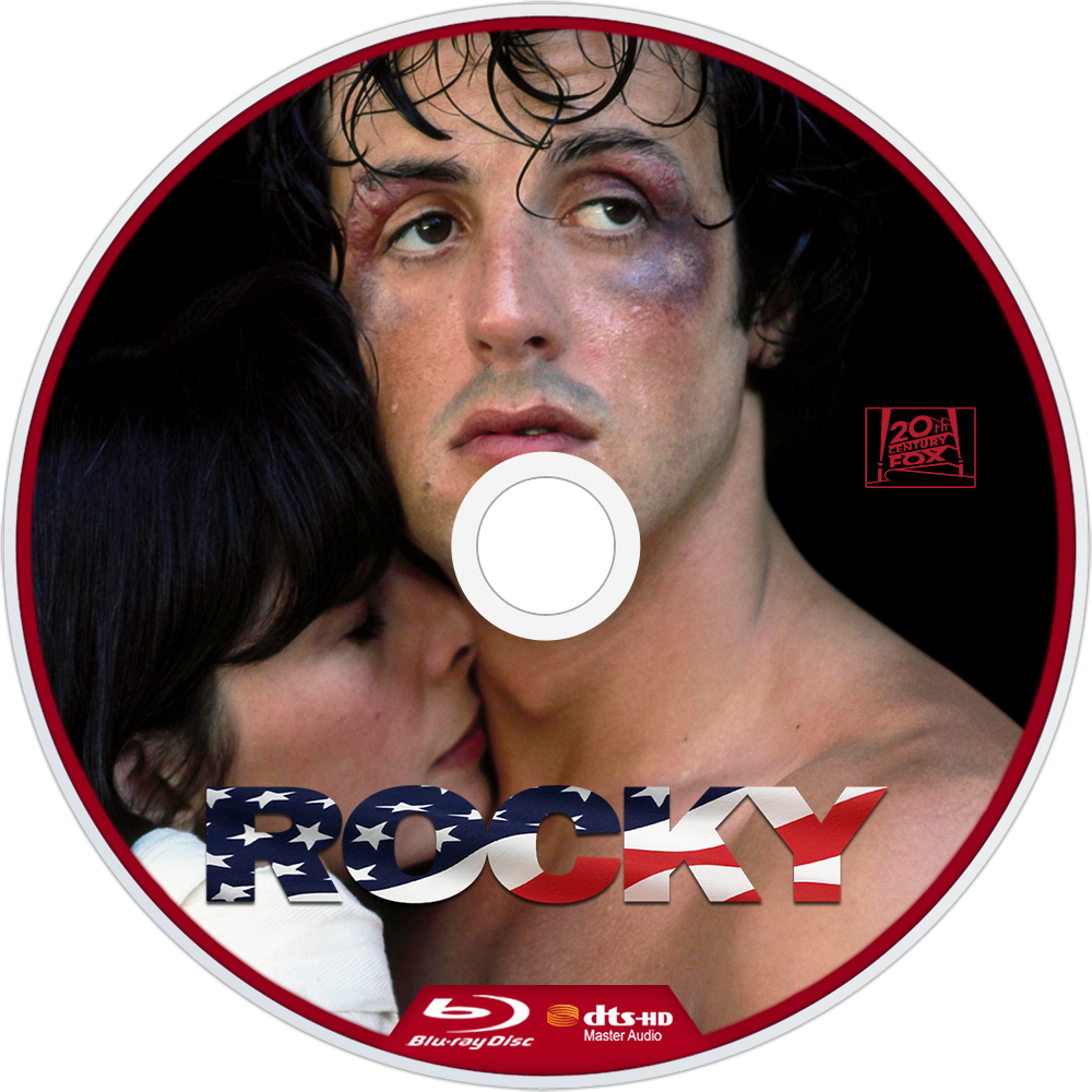 Rocky Bluray Disc Image - Rocky Blu Ray Clipart (1000x1000), Png Download