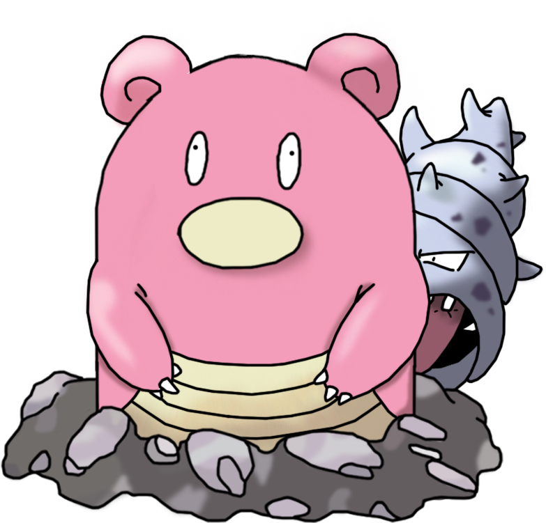 Pokemon Slowbro , Png Download - Diglett Pokemon Clipart (783x751), Png Download
