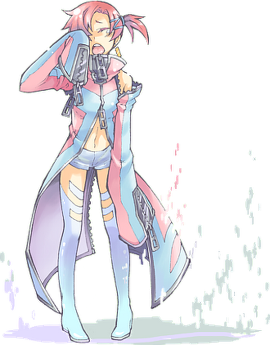 Pokemon Porygon Z Gijinka , Png Download - Porygon Z Gijinka Clipart (530x678), Png Download