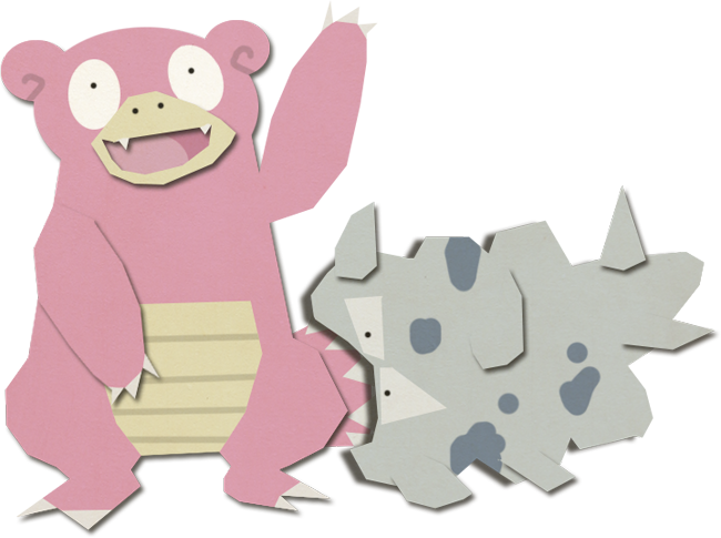 View Slowbro , - Cartoon Clipart (650x485), Png Download
