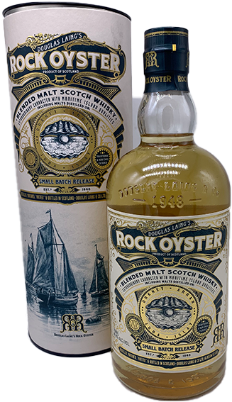 Douglas Laing's Rock Oyster Small Batch Malt Scotch - Blended Whiskey Clipart (600x600), Png Download