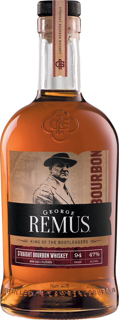 Gr Bottle-shot - George Remus Bourbon Whiskey Clipart (395x1055), Png Download