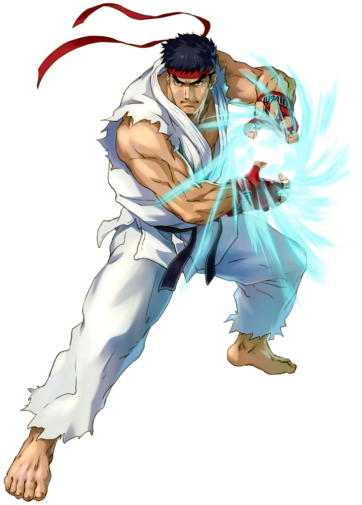 Ryu Transparent Image - Ryu Street Fighter Png Clipart (780x1062), Png Download