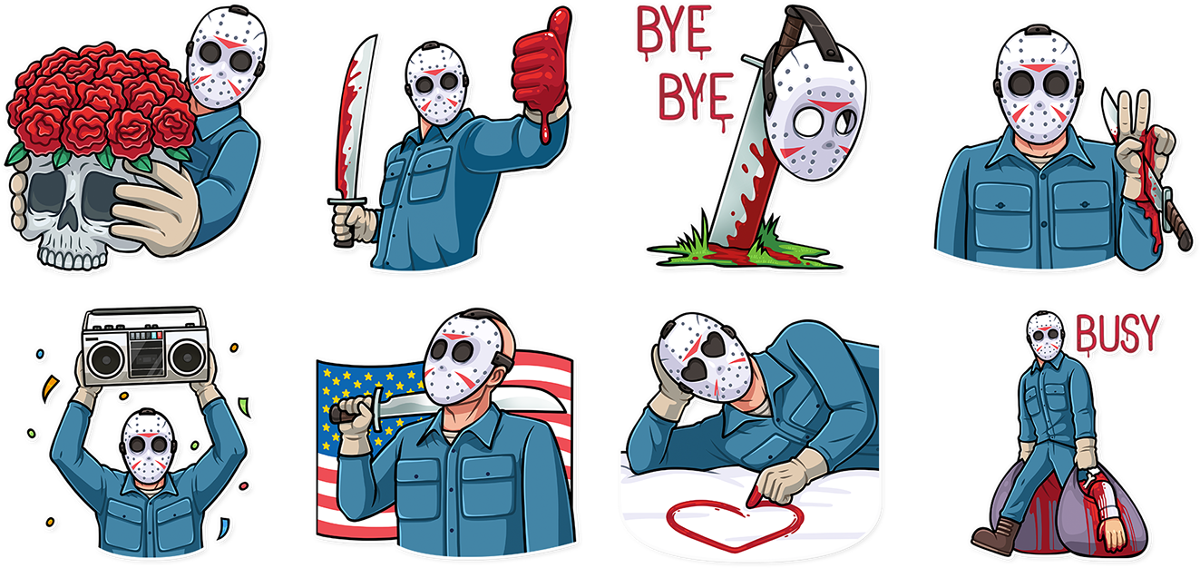 Add The Stickers On Telegram - Cartoon Clipart (1323x626), Png Download