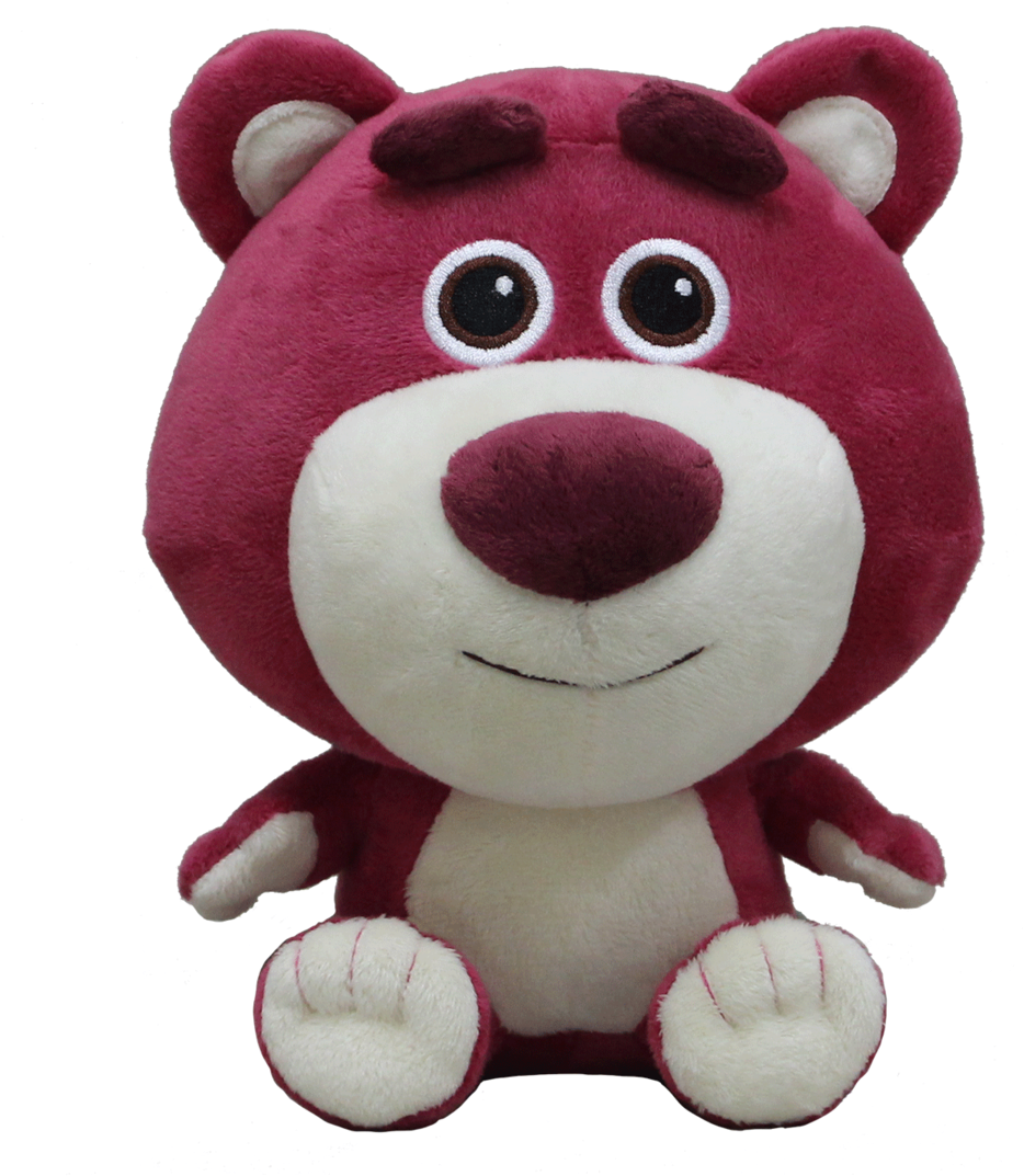 20cm Big Head Lotso - Stuffed Toy Clipart (934x1073), Png Download