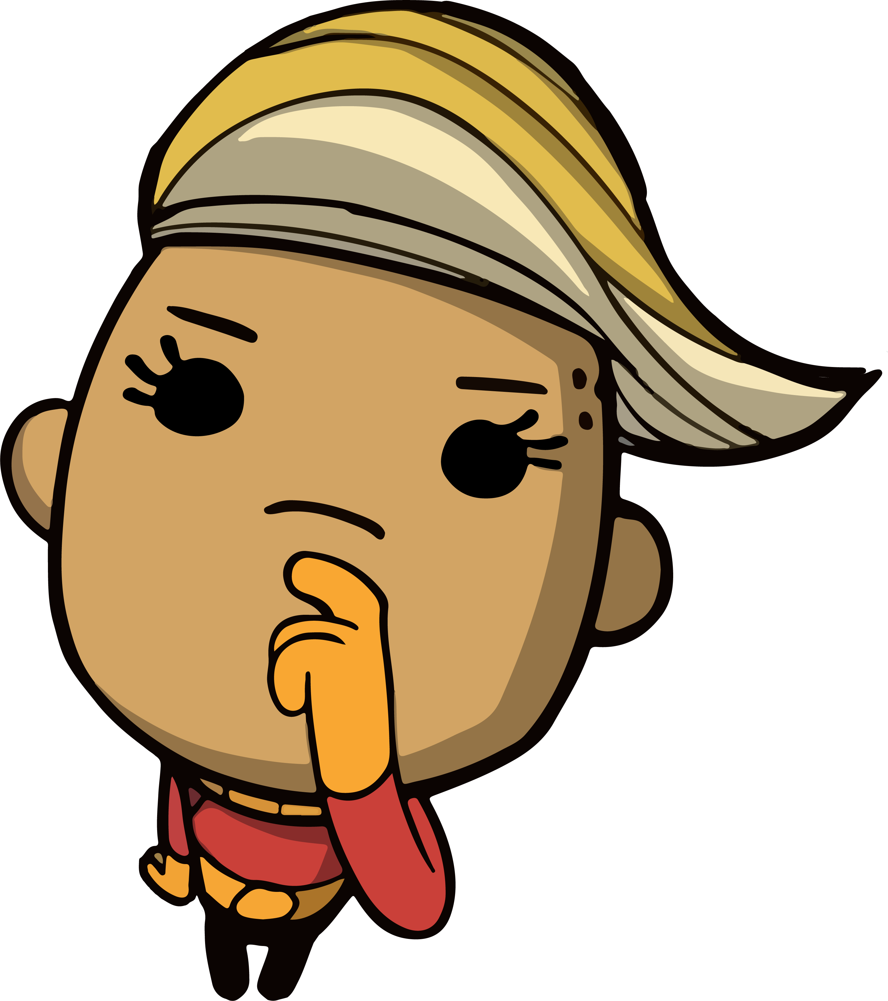 5bca1e4379c42 Maethinking - Thumb - Clipart (3001x3385), Png Download