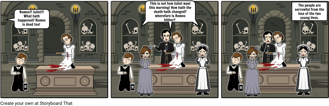 Death Romeo And Juliet Clipart. 