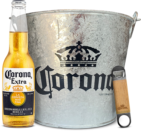 Corona Bucket Pack - Corona Extra Clipart (1000x1000), Png Download