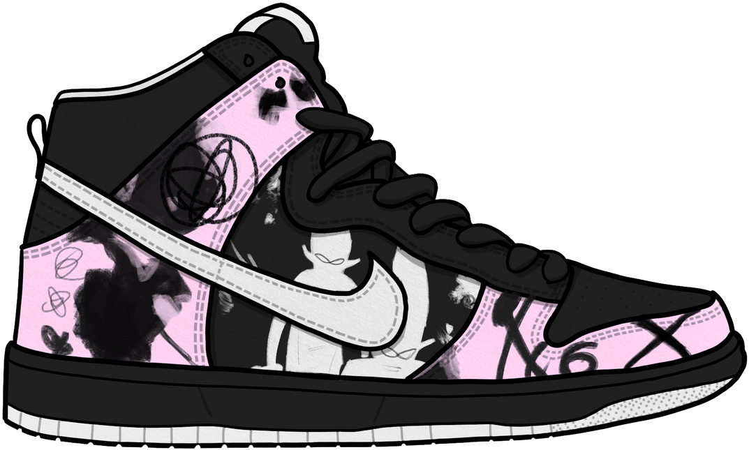 Most Iconic Nike Sbs From Each Box Era Hypebeast - Sneakers Clipart (1073x645), Png Download