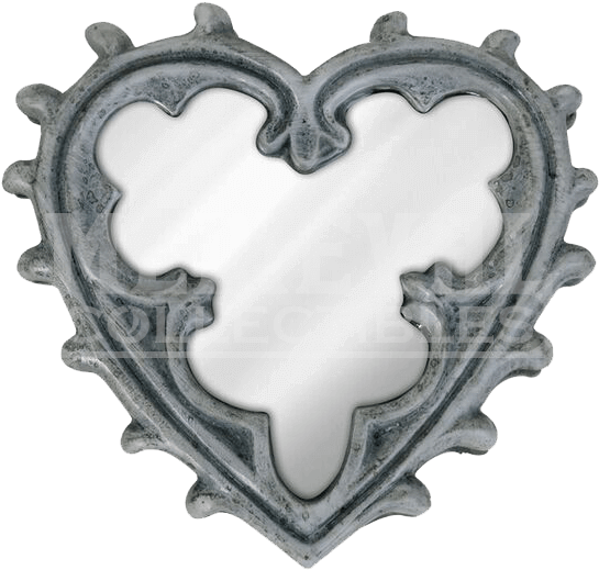 Gothic Heart Clipart (558x558), Png Download