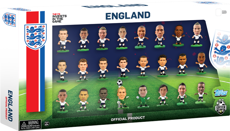 Tagged With Neymar Jr - Soccerstarz England Clipart (800x484), Png Download