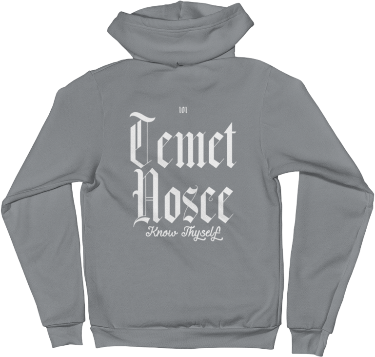 Know Thyself Hoodie - Hoodie Clipart (900x900), Png Download