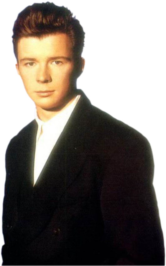 Rick Astley Png 237418 - Rick Astley Whenever You Need Clipart (588x861), Png Download