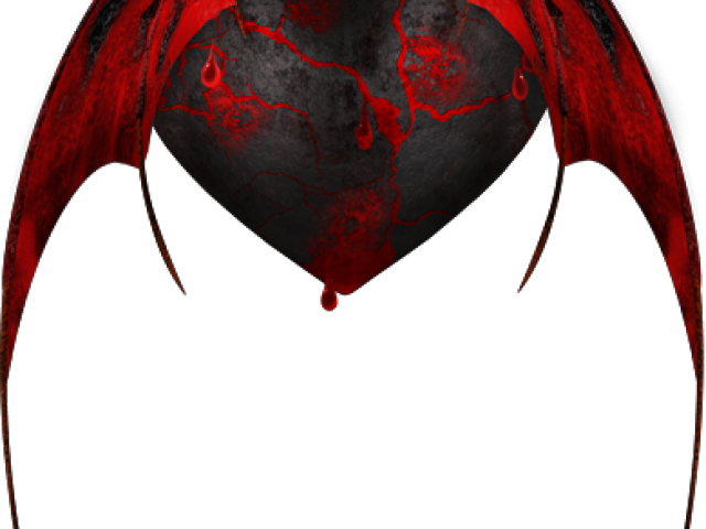 Gothc Clipart Gothic Heart - Illustration - Png Download (640x480), Png Download