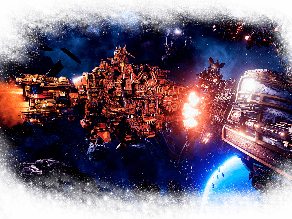 Your Fleets In Battlefleet Gothic Are Persistent - Battlefleet Gothic Armada 2 Orks Clipart (1024x768), Png Download