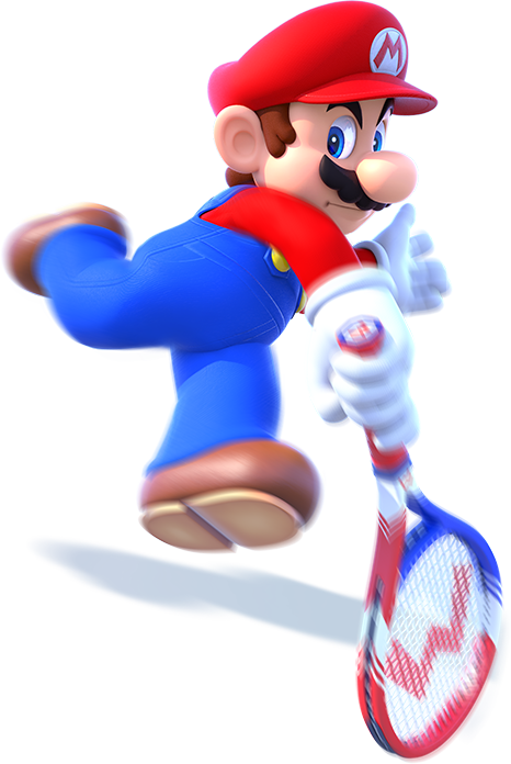 Mario Tennis Ultra Smash Mario , Png - Mario Tennis Ultra Smash Mario Clipart (466x696), Png Download