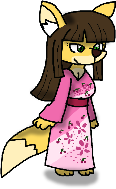 Akemi Undertale Youkai - Cartoon Clipart (960x720), Png Download