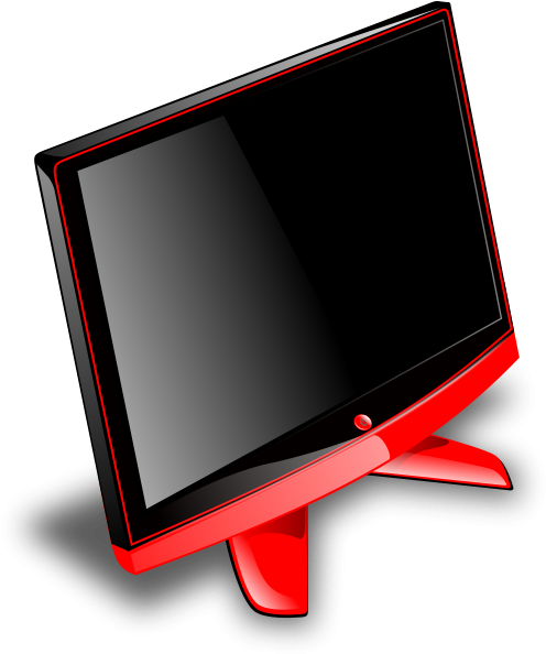 Lcd Clipart - Gaming Pc Clip Art - Png Download (517x600), Png Download