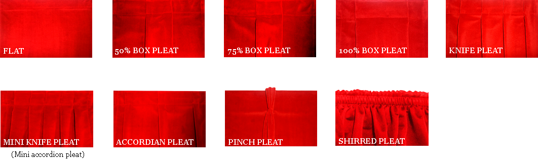 Pleating Gives The Curtain Depth And Allows The Curtain - Stage Curtain Fullness Clipart (1062x318), Png Download