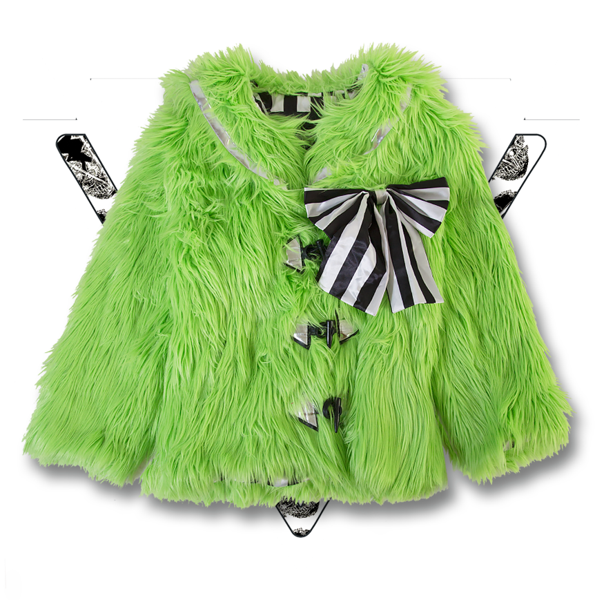 Metal Slime Monster Coat - Fur Clothing Clipart (890x890), Png Download