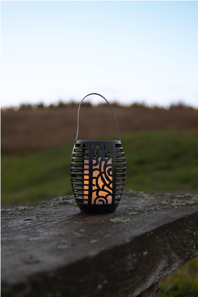 Solar Torch Flame - Grass Clipart (600x600), Png Download