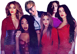 Ftestickers Freetoedit Fifthharmony - Fifth Harmony Clipart (426x240), Png Download