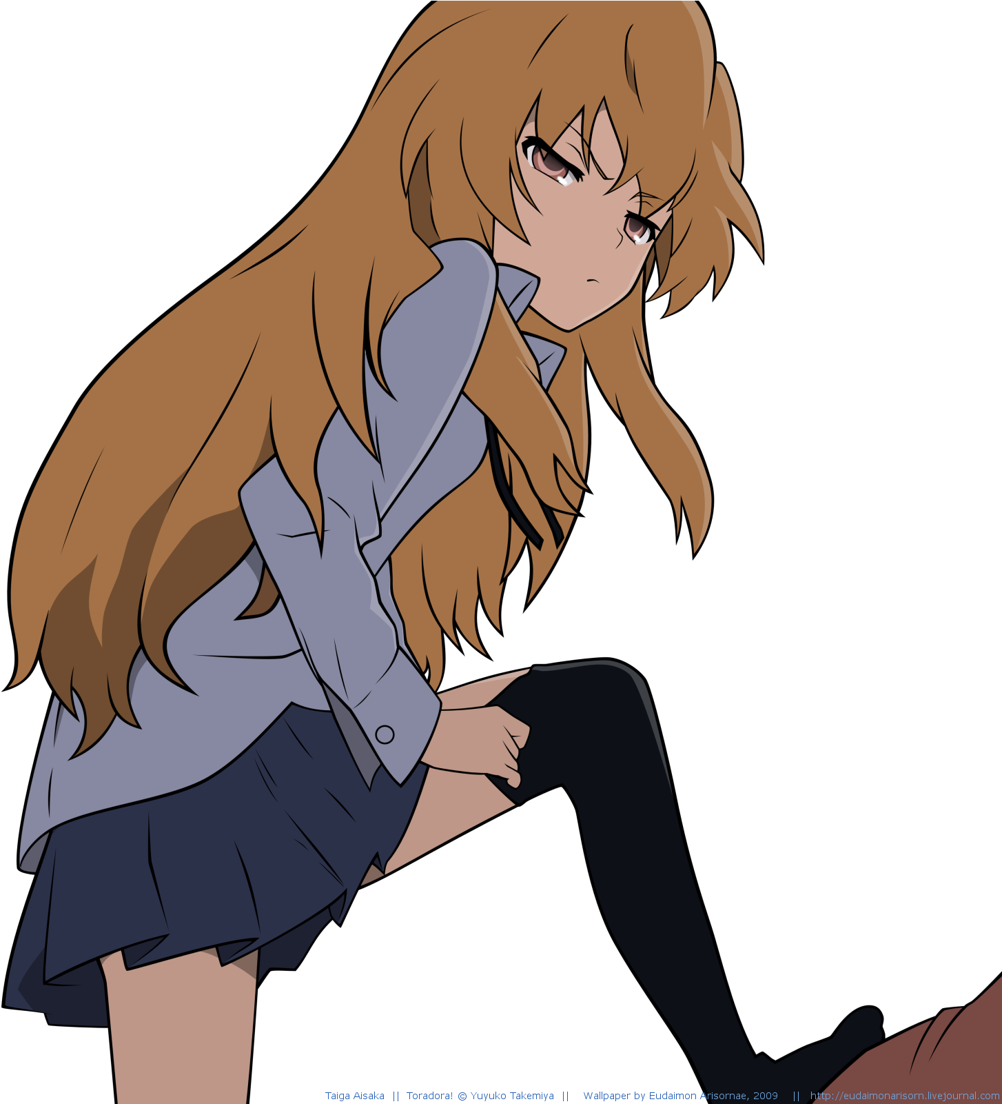 121783 - Toradora Taiga Opening Clipart (2560x1600), Png Download