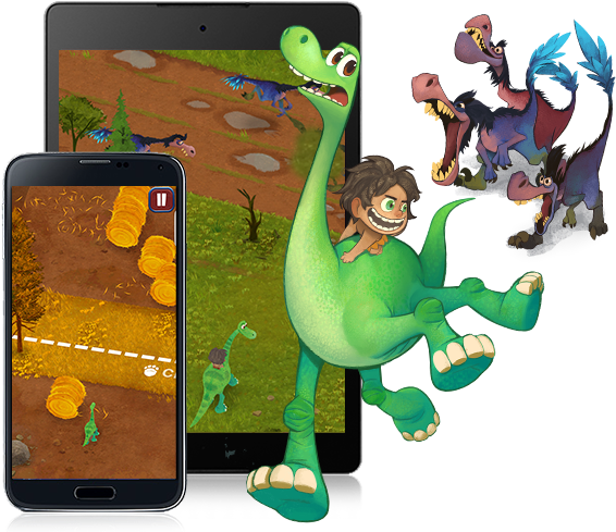 The Good Dinosaur - Cartoon Clipart (613x510), Png Download