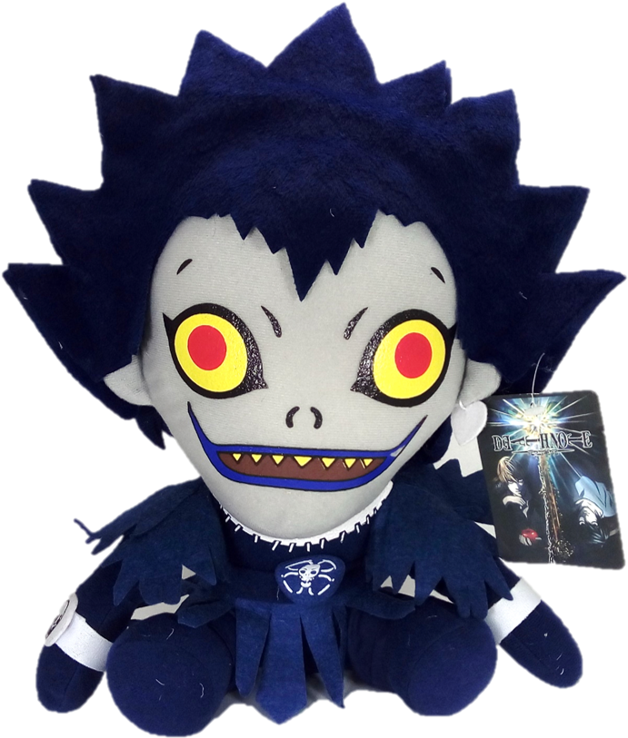 Ryuk, Es Un Personaje Ficticio De La Serie De Manga - Stuffed Toy Clipart (712x824), Png Download