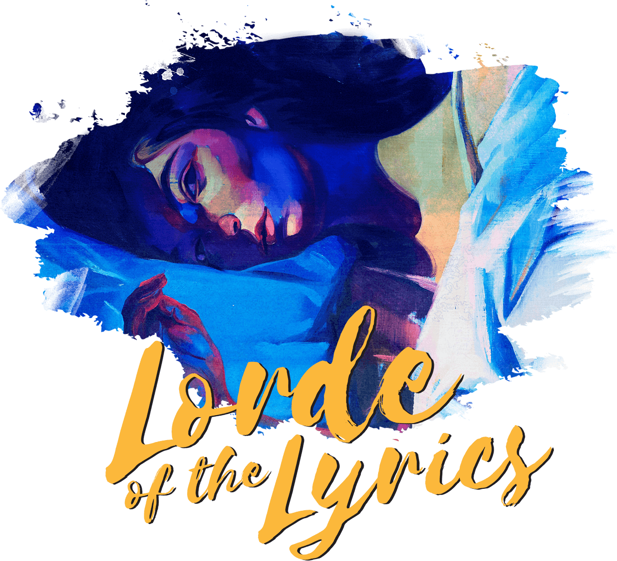 Lorde Melodrama Cover Art Clipart (1265x1138), Png Download
