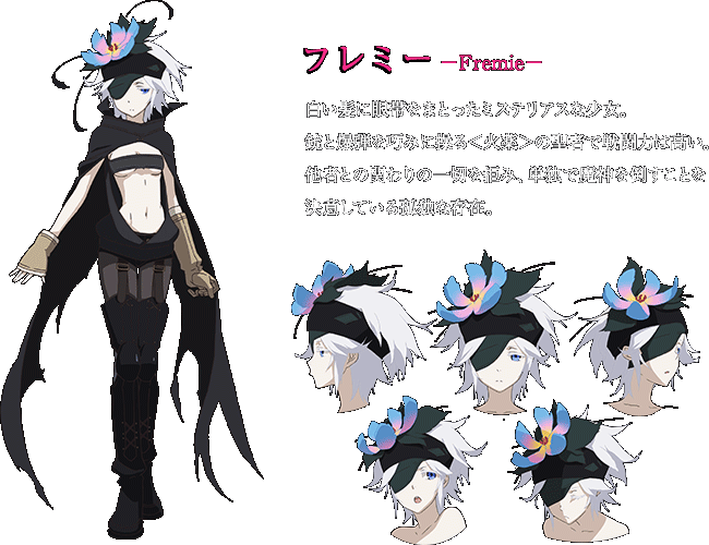 Rokka No Yuusha Flamie Clipart (650x500), Png Download