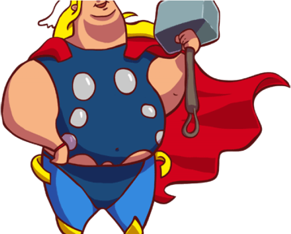 The Legend Of Zelda Clipart Chubby - Superhero If There Were Fat - Png Download (640x480), Png Download