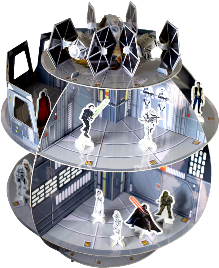 Death Star Construction Play Set , Png Download - Maquette Etoile De La Mort Clipart (707x865), Png Download
