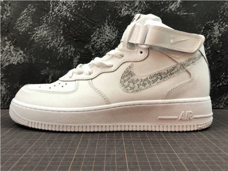 Nike Air Force 1 07 Just Do It - Skate Shoe Clipart (800x800), Png Download