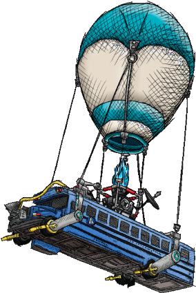 Model Image Graphic Image - Fortnite T Shirt Battle Bus Clipart (424x837), Png Download