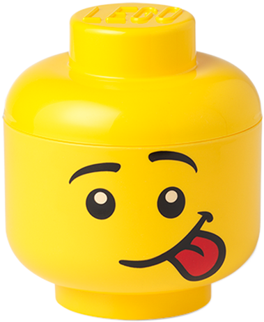 Lego Storage Head Small Clipart (1181x1181), Png Download