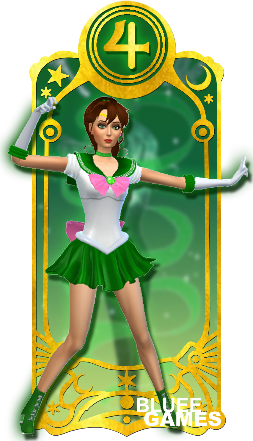 Sailor Moon Crystal - Cartoon Clipart (850x1500), Png Download