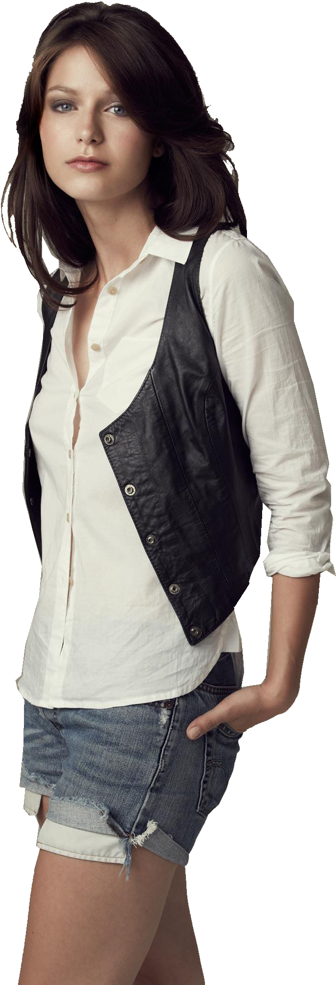 Melissa Benoist Png Pic - Beauty Melissa Benoist Clipart (1365x2048), Png Download