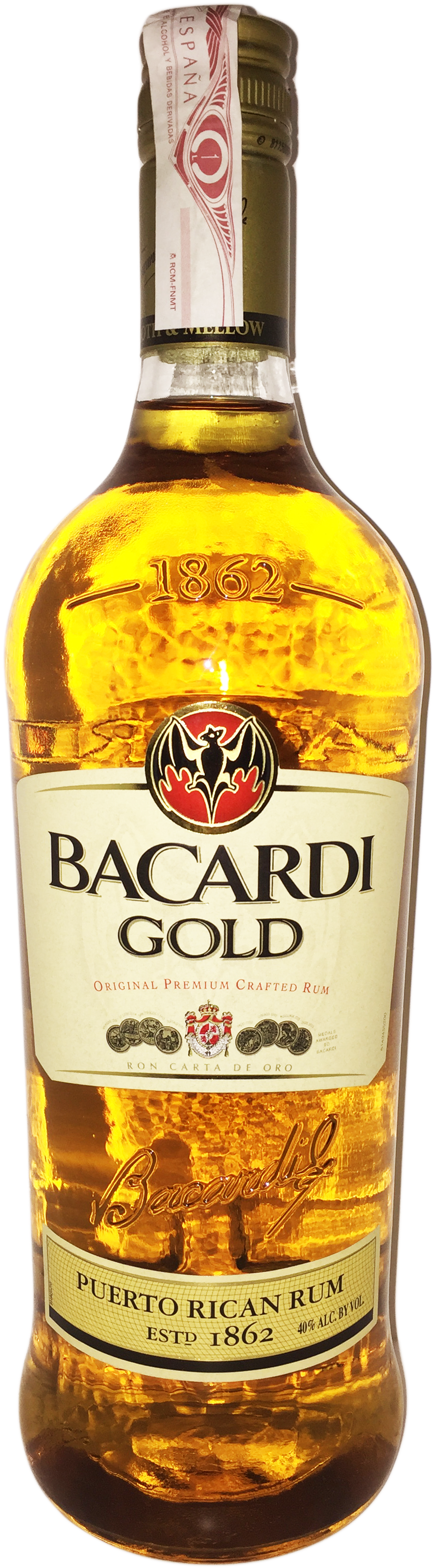 Picture Alcohol Vector Bottle Bacardi - Bacardi Clipart (888x3197), Png Download