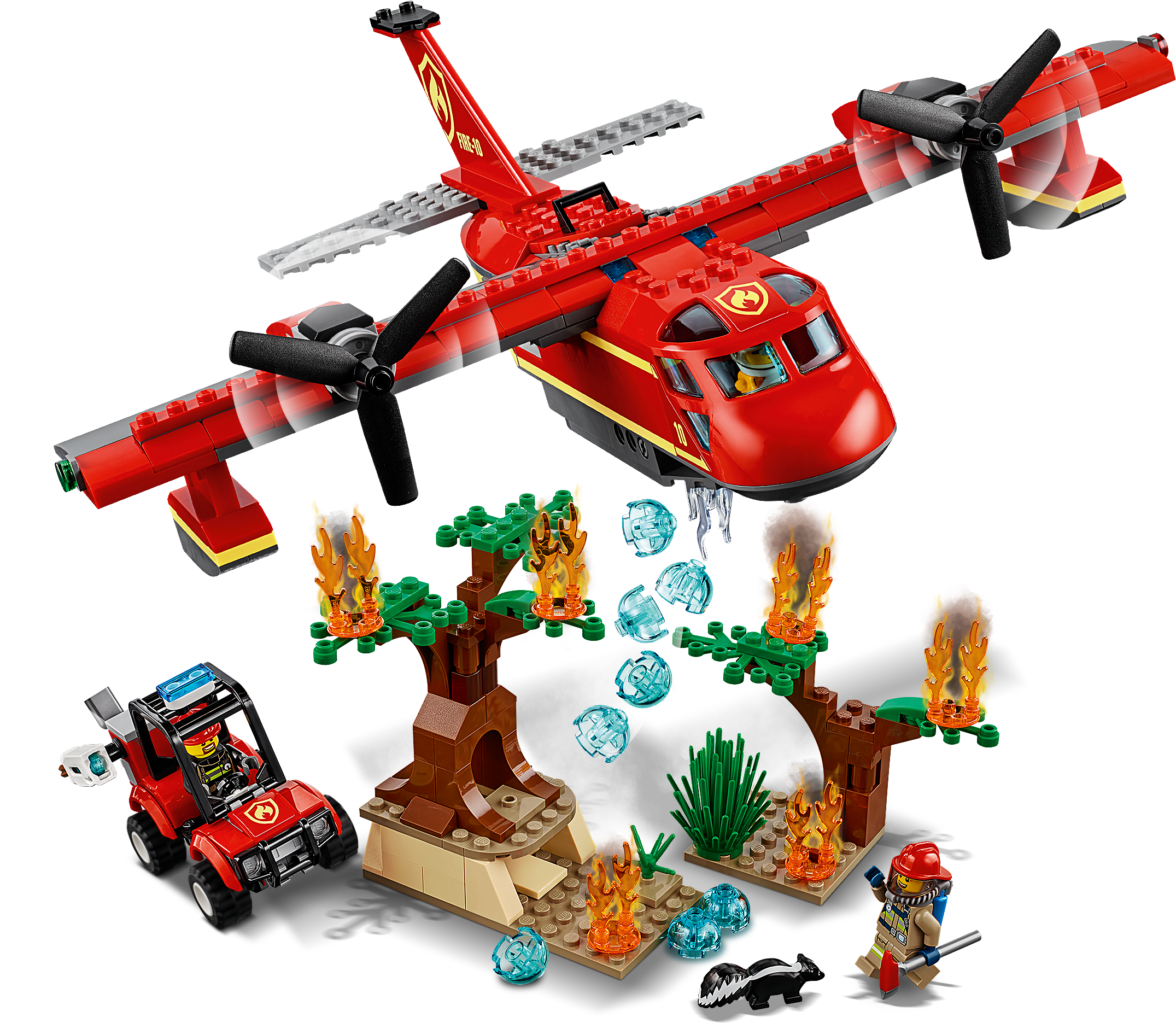 Lego City 2019 60216 Clipart (3641x2048), Png Download