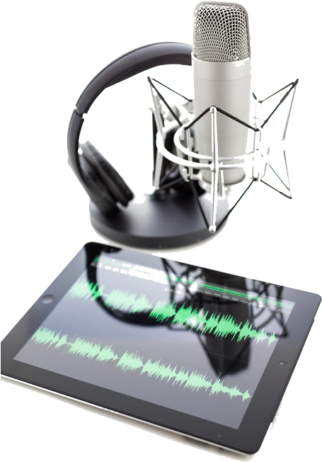 For Podcasting Page - Electronics Clipart (483x724), Png Download