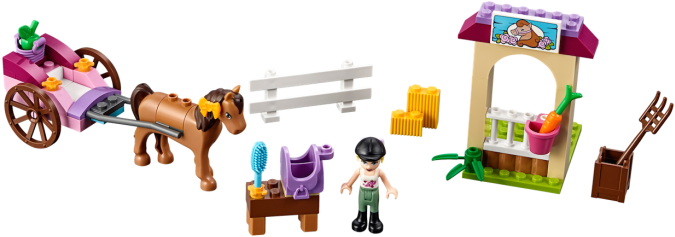 Lego 10726 Stephanieshorsecarriage - Lego Friends Horse Sets Clipart (700x700), Png Download