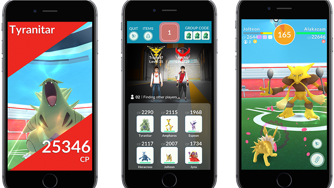 'pokémon Go' Is Getting Raids Clipart (1200x627), Png Download