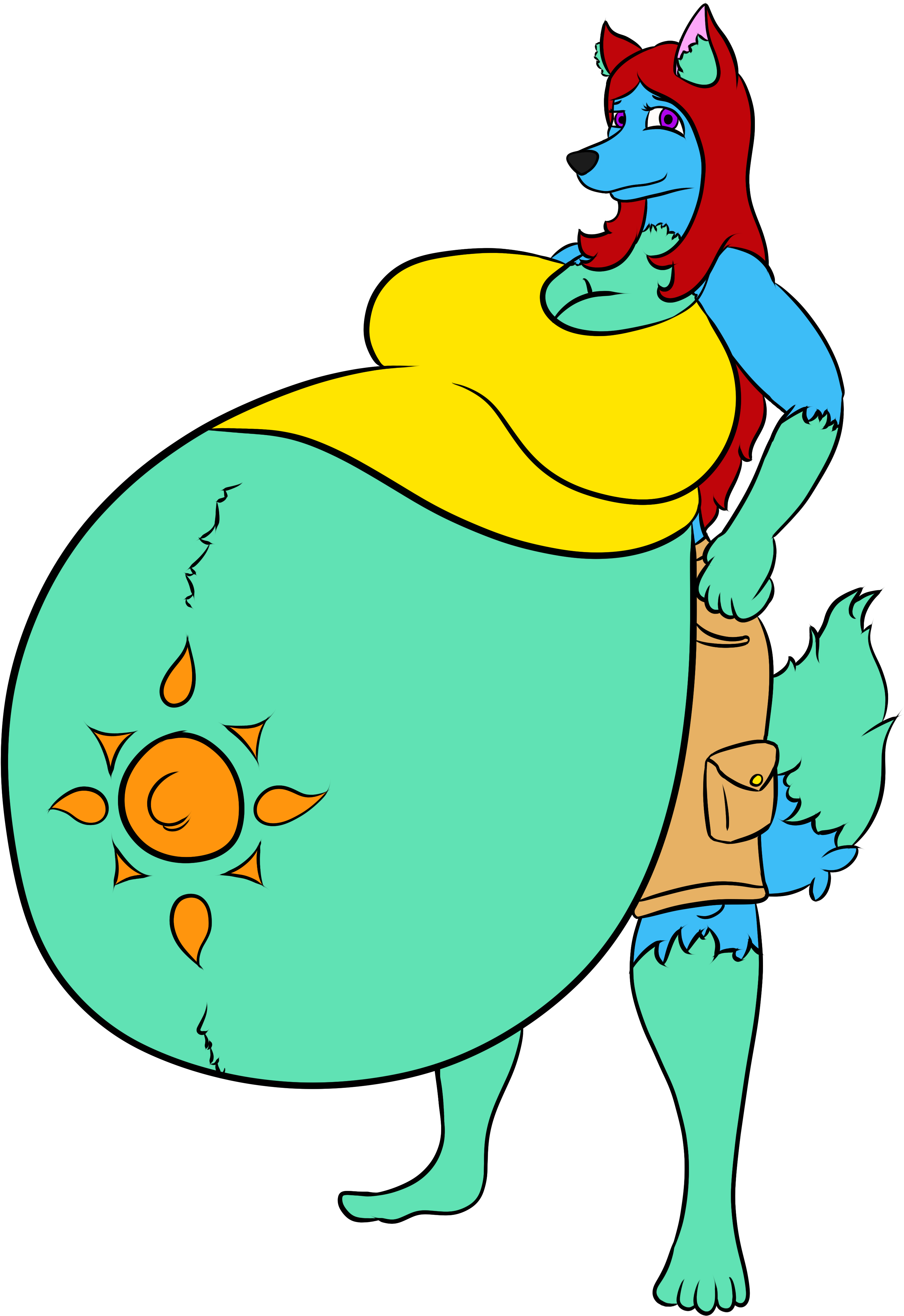 Praise The Sun - Cartoon Clipart (3250x4500), Png Download