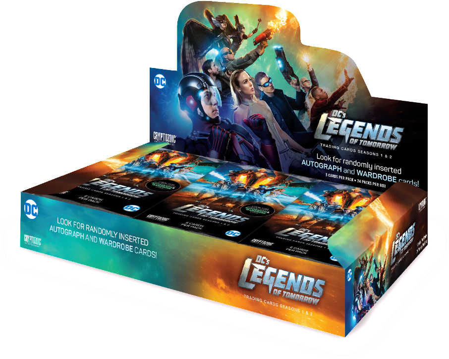 Legends Of Tomorrow Trading Cards Clipart (1024x798), Png Download