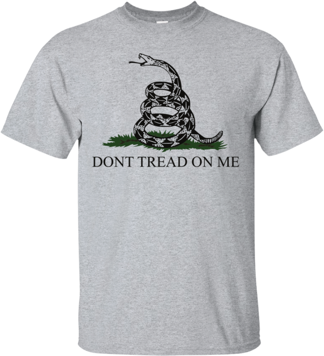 Don't Tread On Me Themed Classic T-shirt - Shonen Jump T Shirts Clipart (1155x1155), Png Download